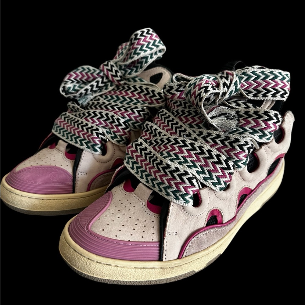 LANVIN Chunky Lace-up Sneakers